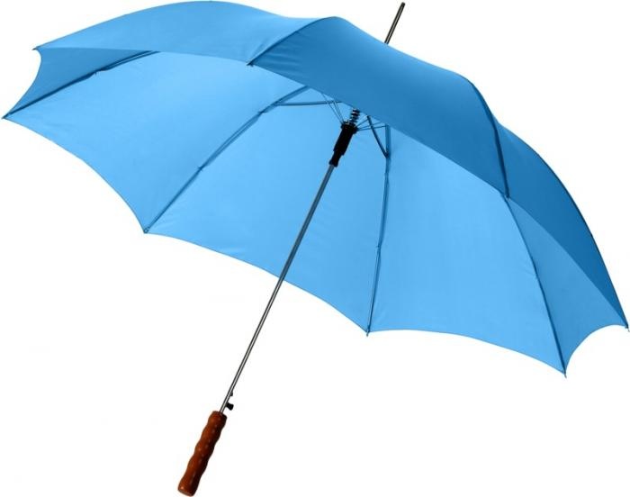 Логотрейд pекламные подарки картинка: Автоматический зонт Lisa 23", голубой