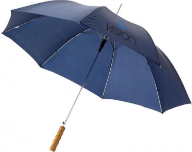 Логотрейд pекламные cувениры картинка: Автоматический зонт Lisa 23", темно-синий