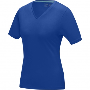 Лого трейд pекламные подарки фото: Kawartha short sleeve women's organic V-neck t-shirt