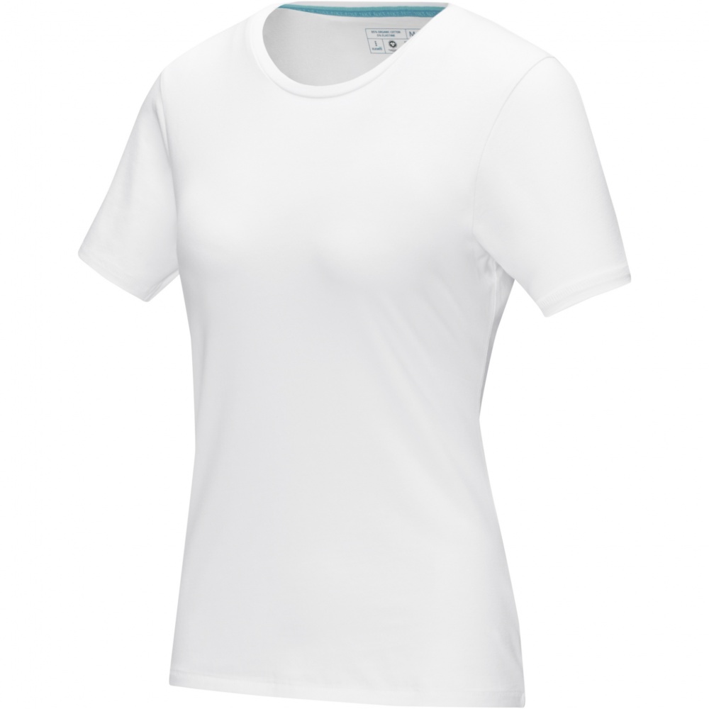 Лого трейд pекламные подарки фото: Balfour short sleeve women's organic t-shirt