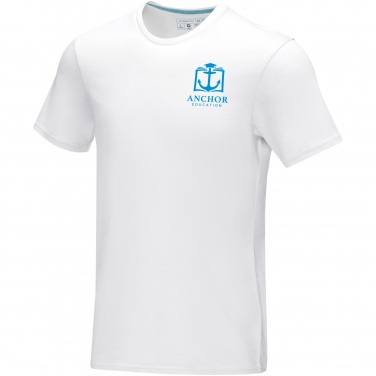 Логотрейд pекламные продукты картинка: Azurite short sleeve men’s organic t-shirt