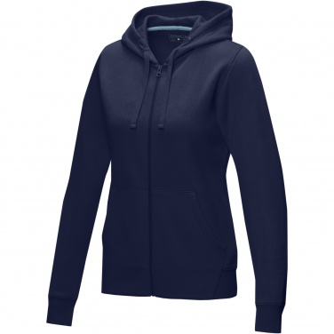 Лого трейд pекламные подарки фото: Ruby women’s organic recycled full zip hoodie