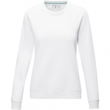 Логотрейд бизнес-подарки картинка: Jasper women’s organic recycled crewneck sweater