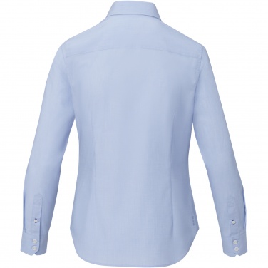 Лого трейд pекламные подарки фото: Cuprite long sleeve women's organic shirt