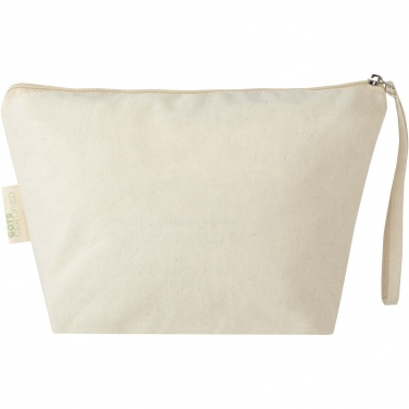 Лого трейд pекламные подарки фото: Orissa 180 g/m² organic large accessory pouch 3L