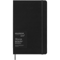 Moleskine 12-месячный еженедельный планировщик L Smart Planner, Сплошной черный