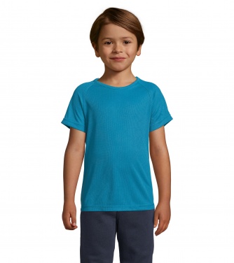 Логотрейд pекламные продукты картинка: SPORTY KIDS T-SHIRT 140g