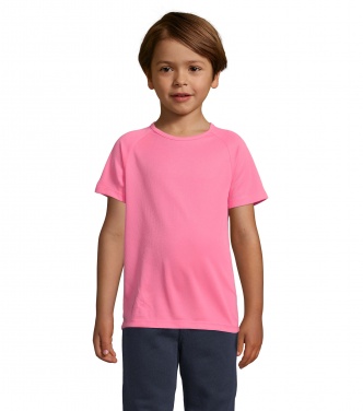 Логотрейд pекламные продукты картинка: SPORTY KIDS T-SHIRT 140g