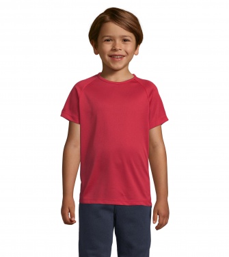 Логотрейд бизнес-подарки картинка: SPORTY KIDS T-SHIRT 140g