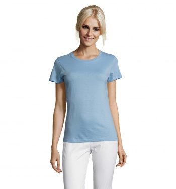 Логотрейд pекламные подарки картинка: REGENT WOMEN T-SHIRT 150g