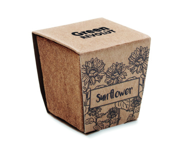 Логотрейд pекламные подарки картинка: Sunflower growing kit