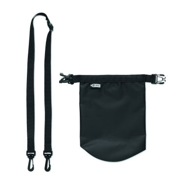 Логотрейд pекламные подарки картинка: Waterproof bag 210T RPET 1,5L