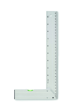 Логотрейд pекламные cувениры картинка: Aluminium level ruler 30 cm