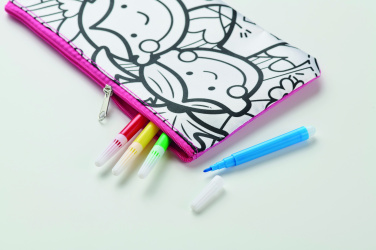 Лого трейд бизнес-подарки фото: Pencil case with markers