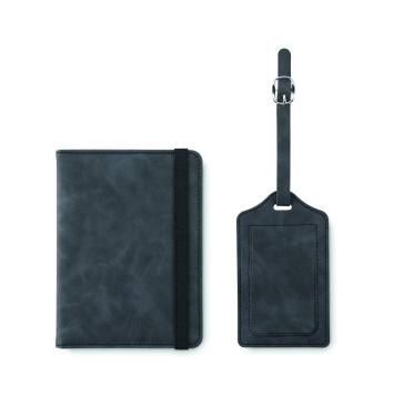 Лого трейд pекламные подарки фото: Passport and luggage tag set