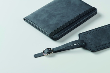 Лого трейд pекламные подарки фото: Passport and luggage tag set