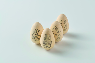 Логотрейд pекламные подарки картинка: Wooden eggs painting set