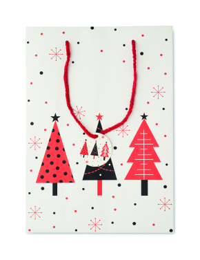 Лого трейд бизнес-подарки фото: Gift paper bag large