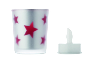 Лого трейд pекламные подарки фото: LED tea light candle