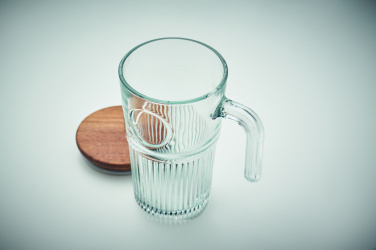 Логотрейд pекламные cувениры картинка: Glass mug 450ml