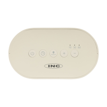 Логотрейд pекламные cувениры картинка: Будильник с белым шумом LumaRise RCS из переработанного пластика