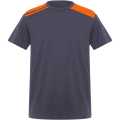 Мужская футболка Expedition 160 г/м2 с коротким рукавом, Свинец / Оранжевый