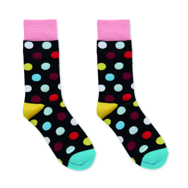 Логотрейд бизнес-подарки картинка: Funny patterned socks
