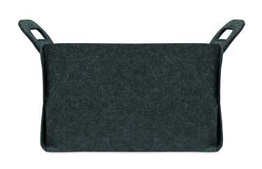 Лого трейд бизнес-подарки фото: Foldable RPET felt basket