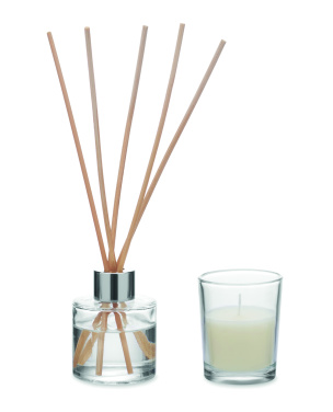 Лого трейд pекламные продукты фото: Vanilla diffuser & candle set