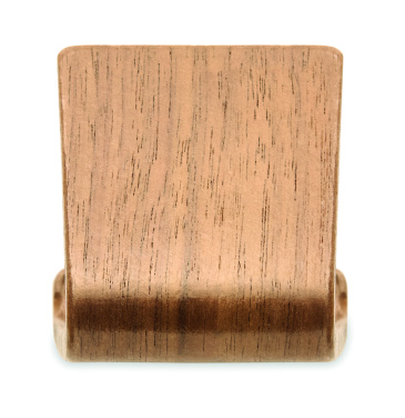 Лого трейд бизнес-подарки фото: Walnut wood phone stand