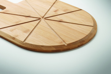 Логотрейд бизнес-подарки картинка: Bamboo pizza board & cutter