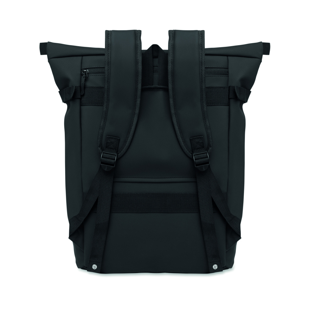 Логотрейд pекламные cувениры картинка: PU bicycle laptop backpack 20L