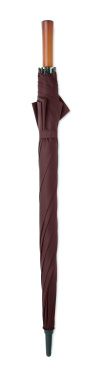 Логотрейд pекламные продукты картинка: 27" auto umbrella wood handle
