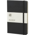 Moleskine Classic M inbunden anteckningsbok – linjerat, Helt svart