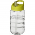 H2O Active® Bop 500 ml sportflaska med piplock, Transparent / Lime