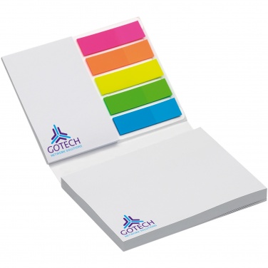 Logotrade profilprodukter bild: Combi notes marker set soft cover