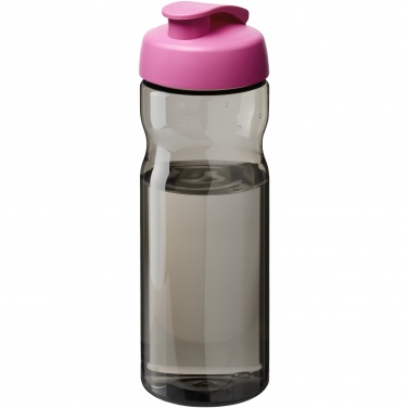 Logotrade profilprodukter bild: H2O Active® Eco Base 650 ml sportflaska med uppfällbart lock