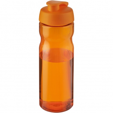 Logotrade reklamprodukter bild: H2O Active® Eco Base 650 ml sportflaska med uppfällbart lock