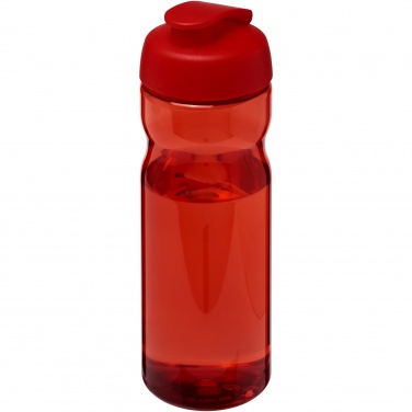 Logotrade profilprodukter bild: H2O Active® Eco Base 650 ml sportflaska med uppfällbart lock