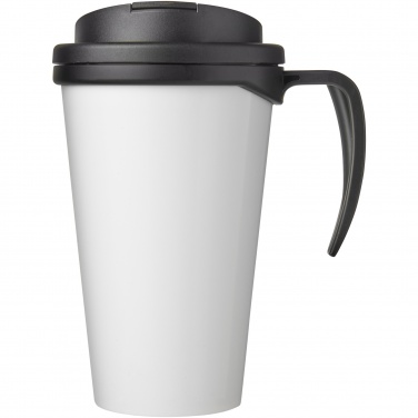 Logotrade profilprodukter bild: Brite-Americano® Grande 350 ml mugg med spillsäkert lock