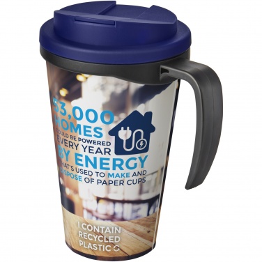 Logotrade profilreklam bild: Brite-Americano® Grande 350 ml mugg med spillsäkert lock