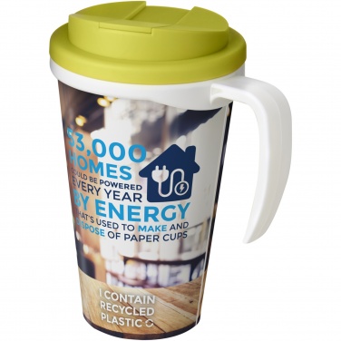 Logotrade presentreklam bild: Brite-Americano® Grande 350 ml mugg med spillsäkert lock