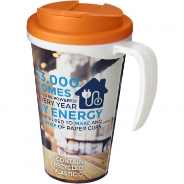 Logotrade profilprodukter bild: Brite-Americano® Grande 350 ml mugg med spillsäkert lock