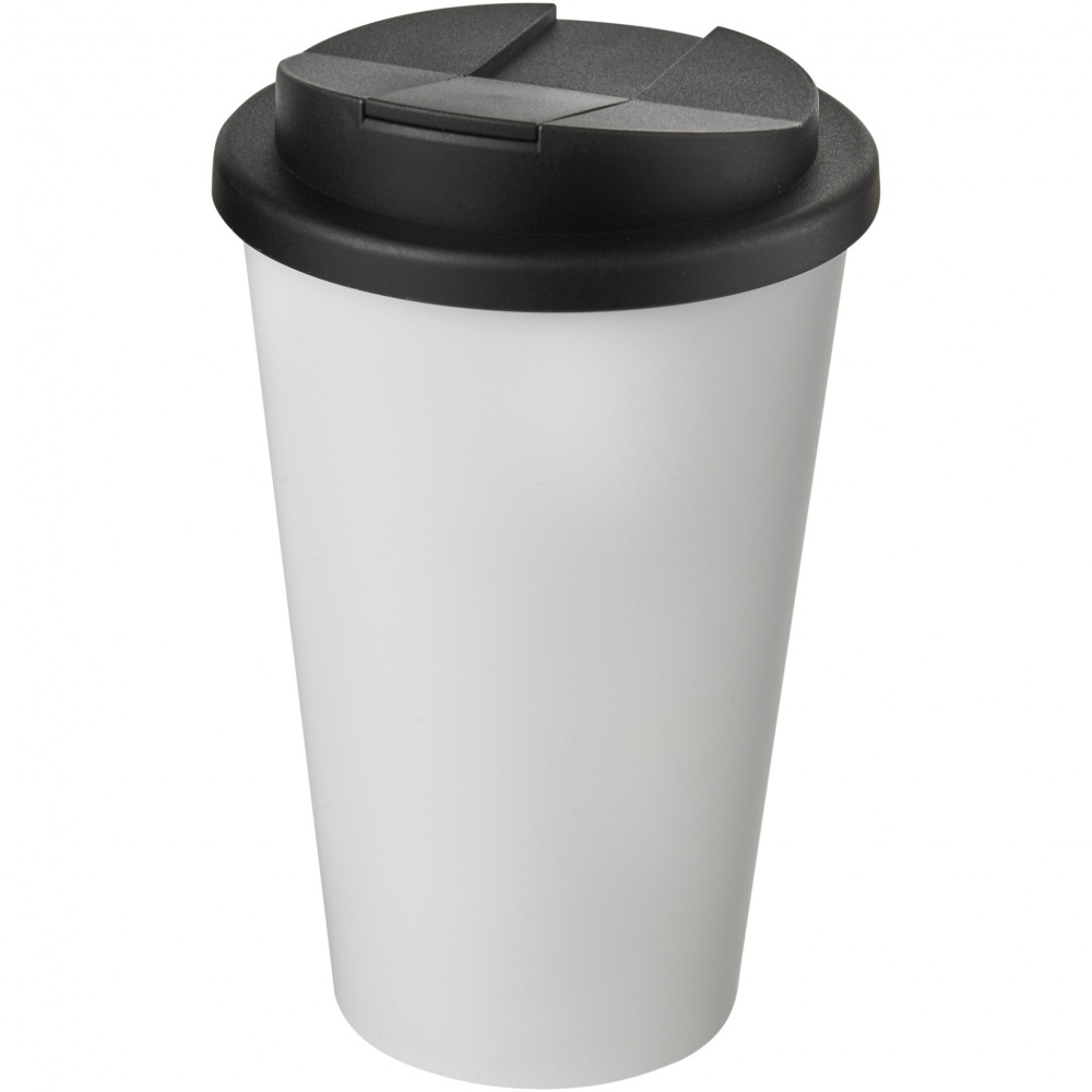 Logotrade profilreklam bild: Americano® 350 ml mugg med spillsäkert lock