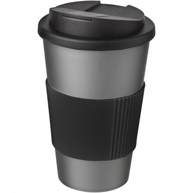 : Americano® 350 ml mugg med grepp och spillsäkert lock