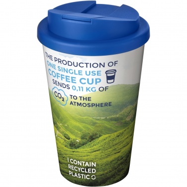 Logotrade profilreklam bild: Brite-Americano® 350 ml mugg med spillsäkert lock