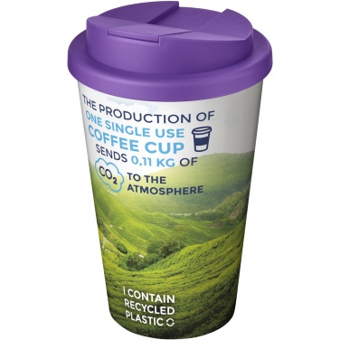 Logotrade kampanjprodukter bild: Brite-Americano® 350 ml mugg med spillsäkert lock