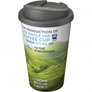 Logotrade kampanjprodukter bild: Brite-Americano® 350 ml mugg med spillsäkert lock