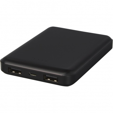 Logotrade profilreklam bild: Gleam 5 000 mAh ultratunn powerbank med ljus