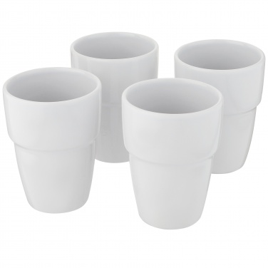 : Staki 4-delars 280 ml staplingsbar mugg i presentförpackning